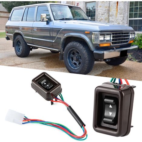 Interrupteur Commande Vitre pour Toyota Land Cruiser/4Runner (Conduite à Gauche) - Référence 84810-90A01-06 (1/5)