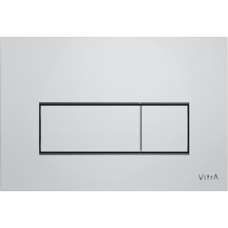 Pulsador Root Square de dos toques, cromo brillante (740-2380)