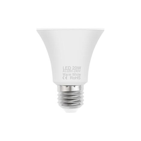 BUNTHAUS 2 ampoules d'éclairage led ampoules à économie d'énergie douille à vis ménage blanc froid