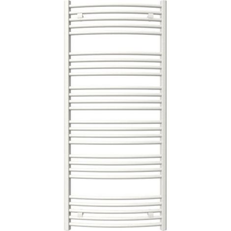 Sèche-serviette eau chaude blanc de 786mm de haut et 500mm de large - 389 Watt - DOM786/500SXB (1/5)