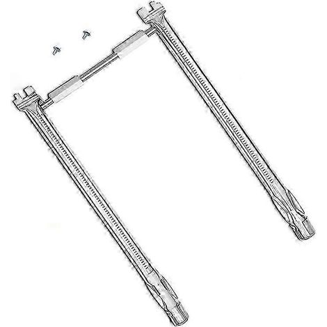 Tube de brûleur pour barbecue Weber Spirit E-210 E-220 S-210 S-220 (Pièces détachées FMY) 72 (1/5)