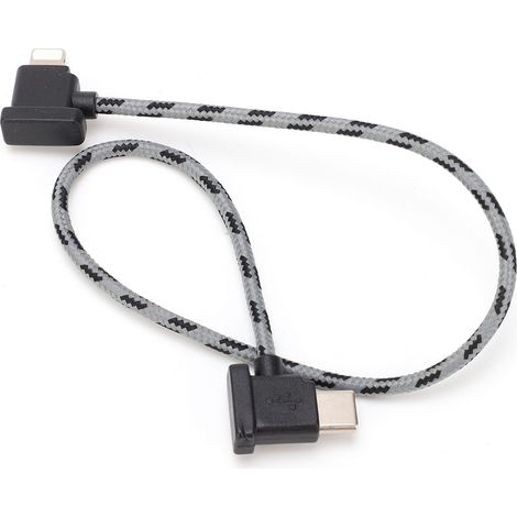 30 cm langes USB-C-auf-iOS-Datenübertragungskabel für die Mavic Air2/Mini2 Drohnenfernsteuerung (1/5)
