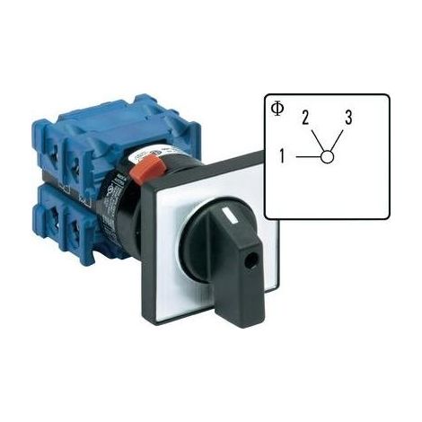 Kraus-Naimer CH10 A230-600 FT2 conmutador rotativo gris