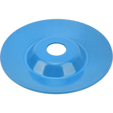 Disque de meulage et façonnage carbure de tungstène résistant à l'usure 125 mm pour travail du bois, bleu (1/5)
