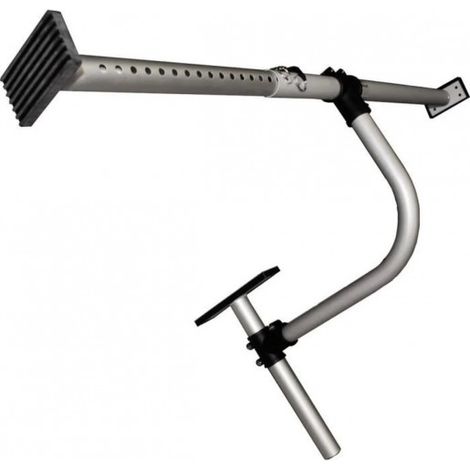 Support de fenêtre pour Parabole Antenne Easy Mont - D Tuyau 3,5 cm, Parabole Diamètre 75cm max, Envergure 80-120cm (1/3)