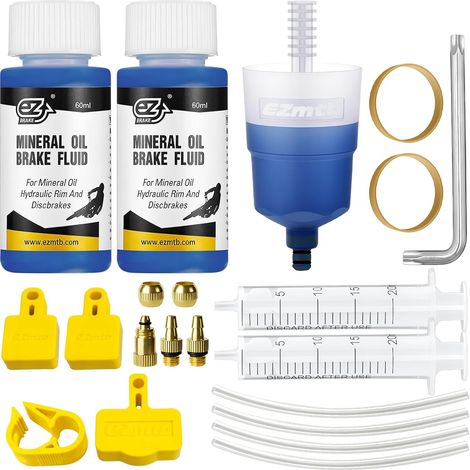 flintronic Kit Purge Frein, Gamme de Freins à Disque Hydrauliques pour, Nutt, Seringue a Huile (1/5)