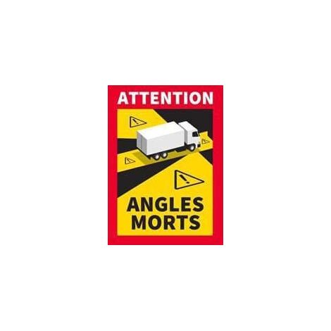 ANGLES MORTS" Sticker 170X250MM MAZON WB8031500P001