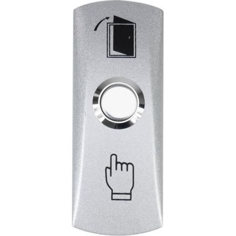 PNI Bouton d-39accès PB410 alimentation 12V max. 3A contact de sortie NO/COM alliage de zinc - PNI-PB410 (1/4)