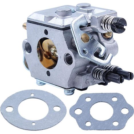 Kit de carburateur pour tronçonneuses Husqvarna 51 55 pour Walbro WT-170-1 503281504 pièce de carburateur, carburateur, joint (1/5)