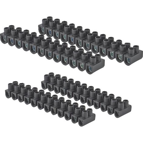 DEBFLEX - CABLE DE CONNEXION AVEC EMBOUT SERTI H07VK 10MM² 0,26M BLEU ET NOIR - 707741