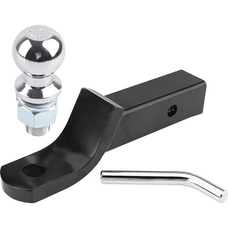 Fabrication d'attelage de remorque, récepteur d'attelage de Langue à sur Boule de remorque de 2 pouces/50 mm pour Camion de Caravane d'attelage de remorquage (1/5)