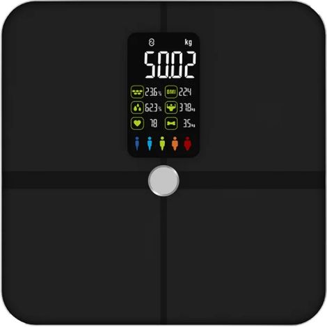 Balance connectée, balance de fitness connectée, analyseur de composition corporelle IMC (1/5)