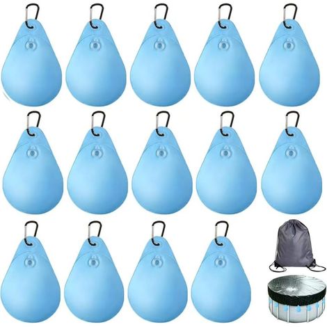 14 Pièces Sacs d'eau Lourds pour Couverture de Piscine (1/5)