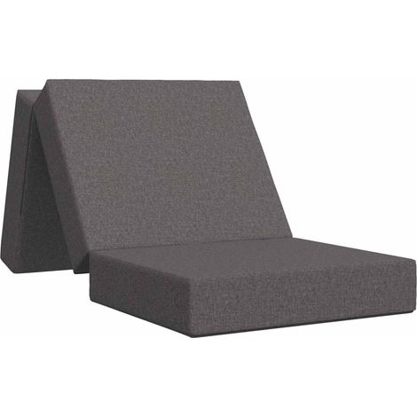 Canapé-lit pliable 90 x 67 x 45 cm Gris clair vidaXL (1/5)