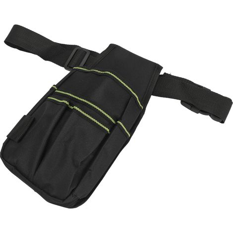 Tablier porte-outils à poches multiples, en tissu Oxford 600D imperméable et réglable, sacoche de ceinture porte-outils multifonctionnelle (1/5)