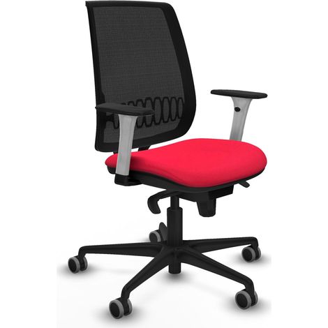 Chaise de bureau piqueras y crespo Alares blanc soutien lombaire (1/2)