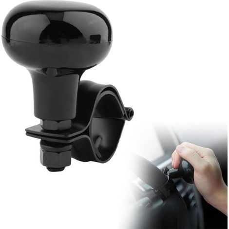 Pomo de dirección universal para coche y tractor - Girador de volante con agarre cómodo (1/5)