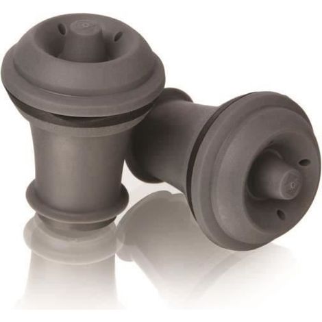 VACUVIN - Lot de 2 bouchons - Wacuum Wine Stoppers