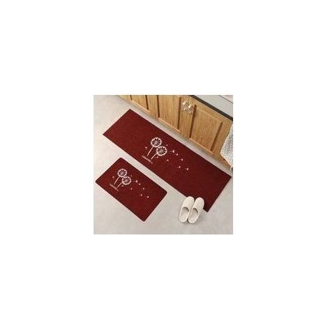Tapis de Cuisine Antidérapant Tapis de Bain Absorbant Tapis pour Devant Evier Chambre Salon Salle de Bain (4060cm+12040cm) (1/5)