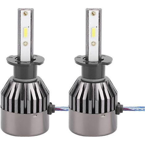 Stück H3 60W weiße LED-Autoscheinwerfer mit superkonzentriertem Licht und eingebautem Treiber G21