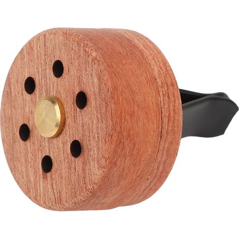 Diffuseur voiture à pince ventilation, élimine mauvaises odeurs, relaxant, bois aromathérapie huile essentielle, parfum auto, pour voiture et intérieur, clip, apaisant (1/5)