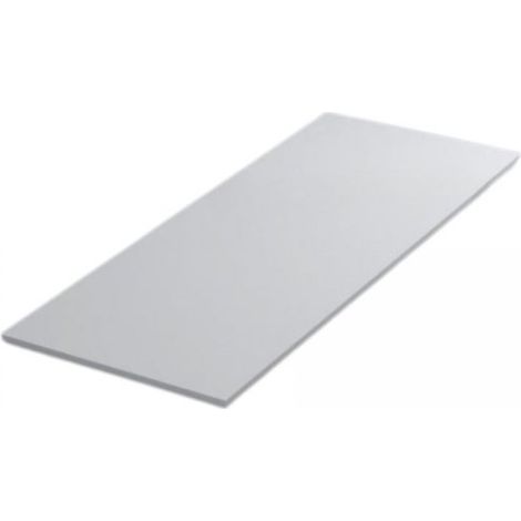 Top appoggio per mobile bagno colore bianco 80x46x1.9 cm.