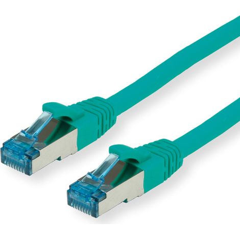 Valore cavo ethernet cat6a s/ftp pimf cu green 7m