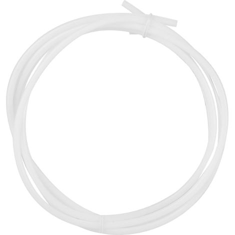 Tube Bowden blanc en PTFE pour filament de 1,75 mm (diamètre intérieur 2,0 mm / diamètre extérieur 4,0 mm) pour imprimantes 3D (2 m) (1/5)