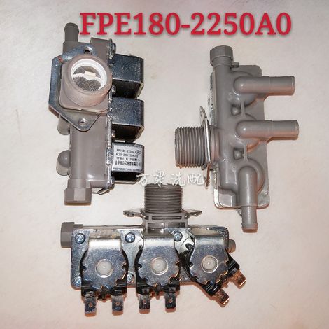 Électrovanne d'arrivée d'eau pour lave-linge entièrement automatique FPE180-225A0, une électrovanne d'entrée et trois de sortie FPE180-225A0
