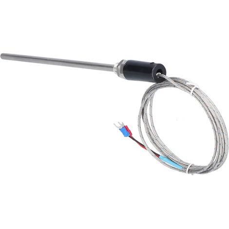 Sonde thermocouple de type K 0-600 °C, capteur de température industriel en acier inoxydable WRNT-011 (1/5)