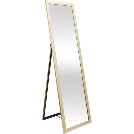Miroir sur Pied Doré 124 cm (1/5)