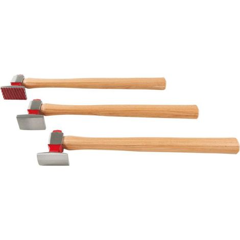 KS Tools 140.2200 Serie martello per spianare carrozzerie, 3 pz