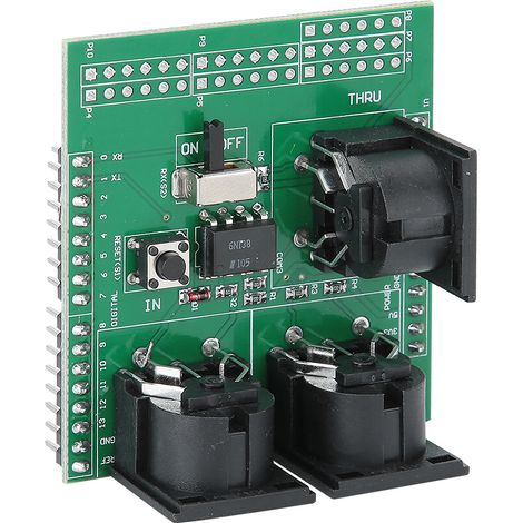 Carte d'extension MIDI Shield pour Arduino Digital R3 AVI PIC Interface Adapter (1/5)