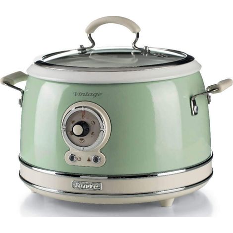 Cuiseur à riz professionnel 2904 – 3,5 L – 700 W – Bol à riz 1,8 L – Vert – Ariete