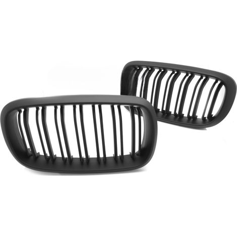 Grille calandre BMW X6 F16 de 2014 a 2019 Noir Mat-42685644 (1/4)