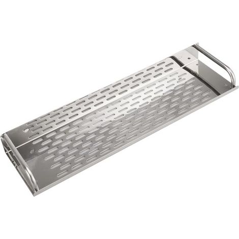 Mensola per doccia, cestino per doccia, mensola da bagno in acciaio inox, organizer per bagno, mensola da bagno a parete per bagno e cucina, accessori di montaggio inclusi. (1/5)