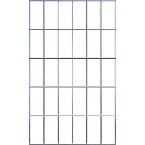Grille de Gabion à l’unité - Dimensions: 30 cm x 50 cm - mailles de 5 x 10 cm - Made in Germany