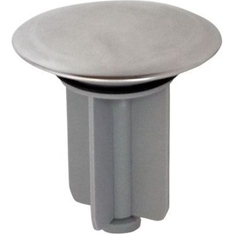 Tappo grande in ottone cromato per scarico automatico con piletta da 1 1/4 (1/3)