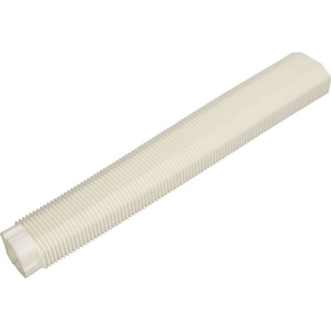 Cache-conduit flexible AC Line Cover 416 de 25 pouces de longueur, revêtement décoratif en PVC pour climatiseurs mini-split et centraux (1/5)