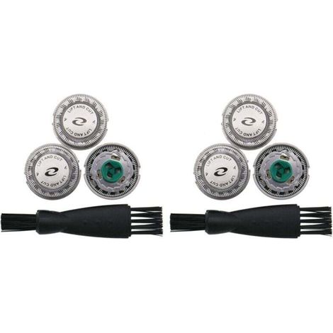 Lot de 6 Lames de Rasoir Compatibles avec Modèles HQ64 HQ54 HQ6070 HQ6073 7310XL PT710 (1/4)