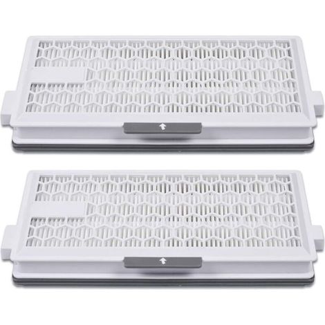 Pour Filtre Aspirateur Air Clean Plus 50 pour Miele Complete C3 Powerline S8340 Filtre d'aspirateur, Air Clean SF-HA 50 pour Complete C2 C3, lot de 2 (1/4)