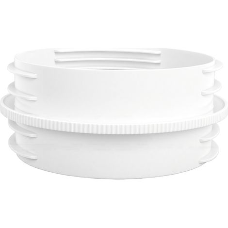 Raccord de tuyau de climatiseur portable résistant à la chaleur pour sortie de 5,1 et 5,9 pouces (1/5)