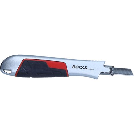 Coltello Metallico ROOKS 9 mm con Lama Spezzabile SK5 (OK-06.0114)