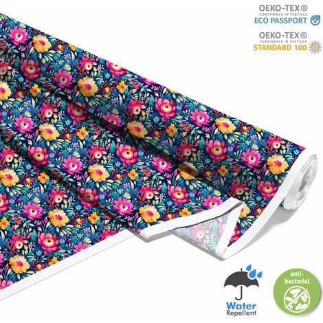 Outdoor-Dekostoffe Oxford - Blumen - DX2370 (1/5)