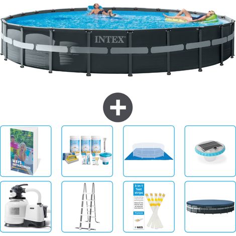 Ultra XTR Pool Rund - 732x132 cm - 9-teilig S576