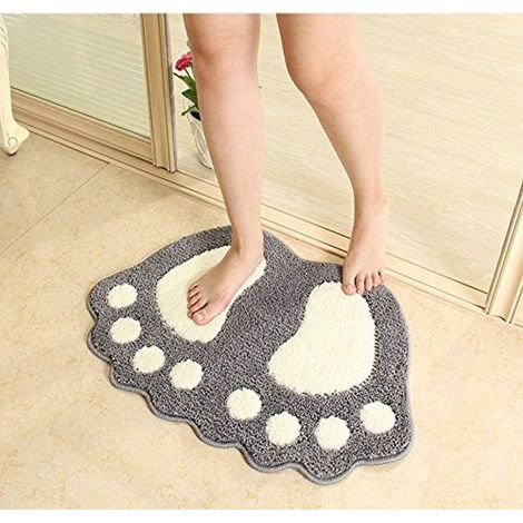 Tappetino da bagno Paracity in memory foam assorbente e antiscivolo per doccia, lavabile, ideale per pavimento del bagno, camera da letto e soggiorno. (1/5)