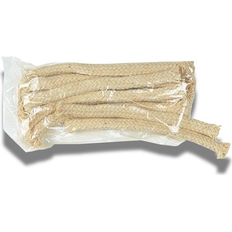 Stoppino in cotone per torce in bamboo antizanzare 20 cm per esterno (1/3)