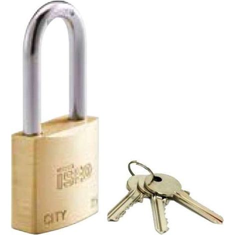 Lucchetto Ottone Mm 50 Arco Medio Ka City Iseo (1/2)