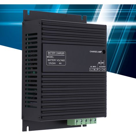 Chargeur de batterie pour groupe électrogène diesel, chargeur intelligent à charge d'entretien universel 12 V/24 V ZH-CH2804A (1/5)