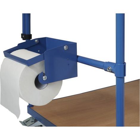 fetra Support pour rouleau de papier avec kit de montage pour chariot 1050 x 700